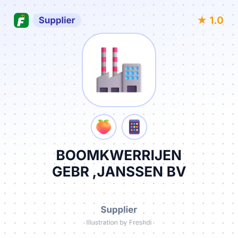 BOOMKWERRIJEN GEBR ,JANSSEN BV – summary card, no photo uploaded yet