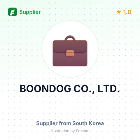 BOONDOG CO., LTD. – summary card, no photo uploaded yet