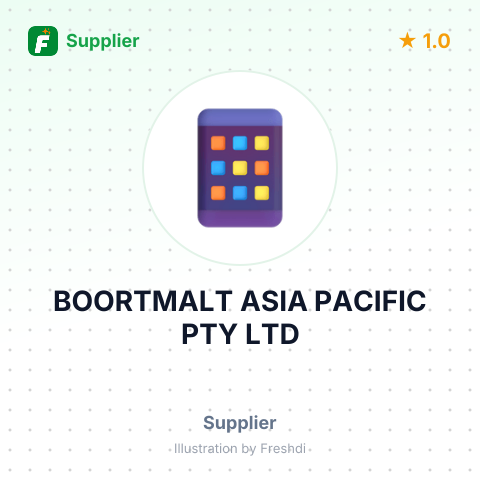 BOORTMALT ASIA PACIFIC PTY LTD – summary card, no photo uploaded yet