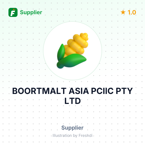 BOORTMALT ASIA PCIIC PTY LTD – summary card, no photo uploaded yet