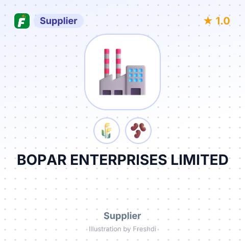 BOPAR ENTERPRISES LIMITED – summary card, no photo uploaded yet
