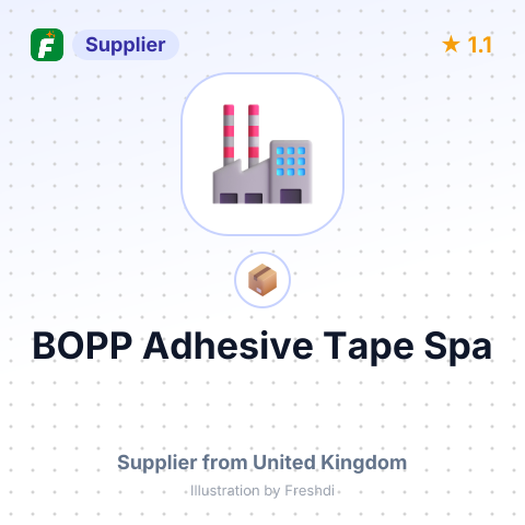 BOPP Adhesive Tape Spa – summary card, no photo uploaded yet