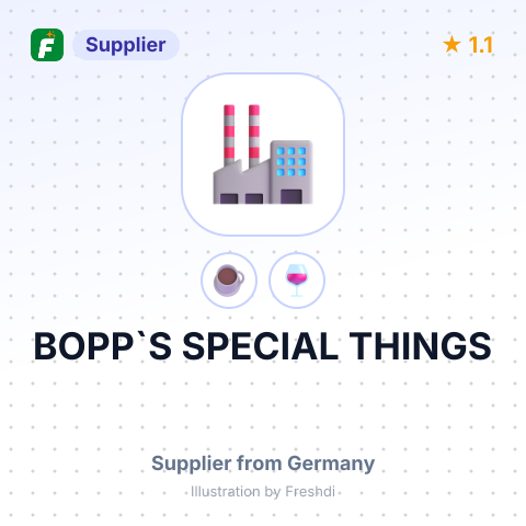 BOPP`S SPECIAL THINGS – summary card, no photo uploaded yet