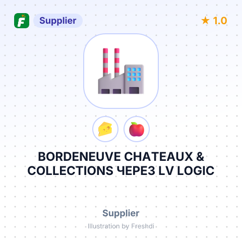 BORDENEUVE CHATEAUX & COLLECTIONS ЧЕРЕЗ LV LOGIC – summary card, no photo uploaded yet