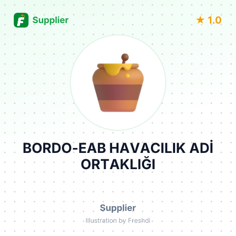 BORDO-EAB HAVACILIK ADİ ORTAKLIĞI – summary card, no photo uploaded yet