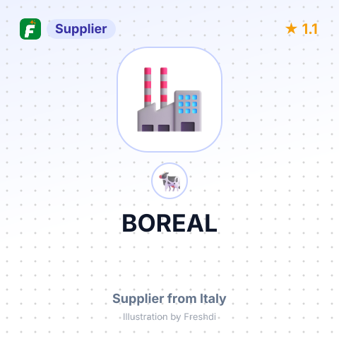 BOREAL – summary card, no photo uploaded yet