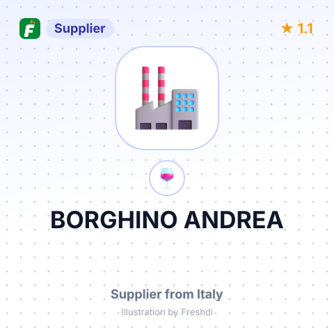 BORGHINO ANDREA – summary card, no photo uploaded yet