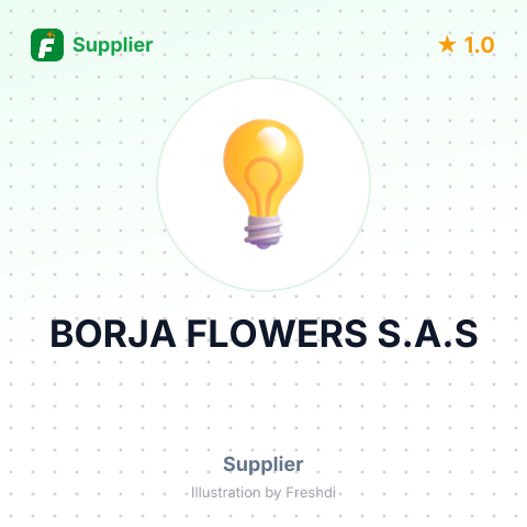 BORJA FLOWERS S.A.S – summary card, no photo uploaded yet