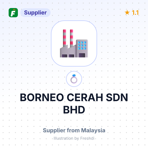 BORNEO CERAH SDN BHD – summary card, no photo uploaded yet