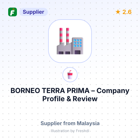 BORNEO TERRA PRIMA – summary card, no photo uploaded yet