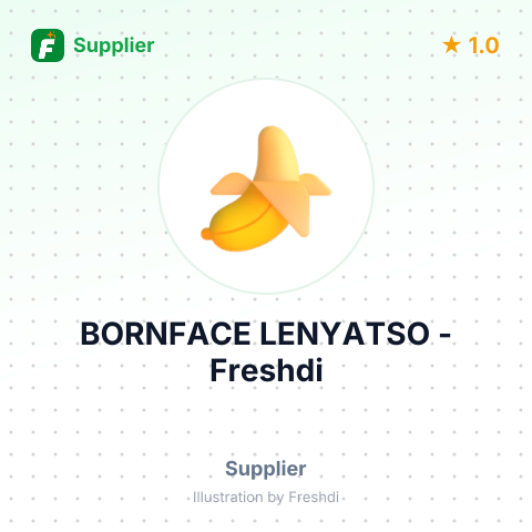 BORNFACE LENYATSO – summary card, no photo uploaded yet
