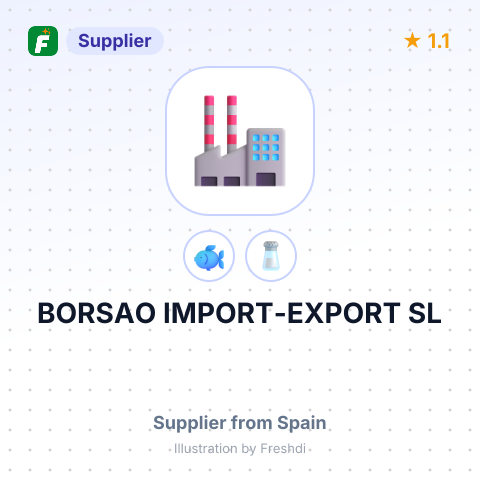 BORSAO IMPORT-EXPORT SL – summary card, no photo uploaded yet