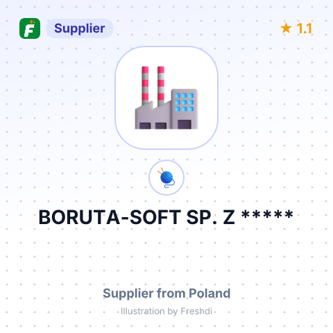 BORUTA-SOFT SP. Z ***** – summary card, no photo uploaded yet