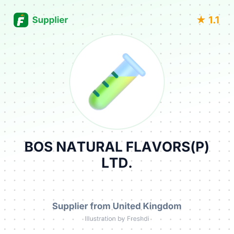 BOS NATURAL FLAVORS(P) LTD. – summary card, no photo uploaded yet