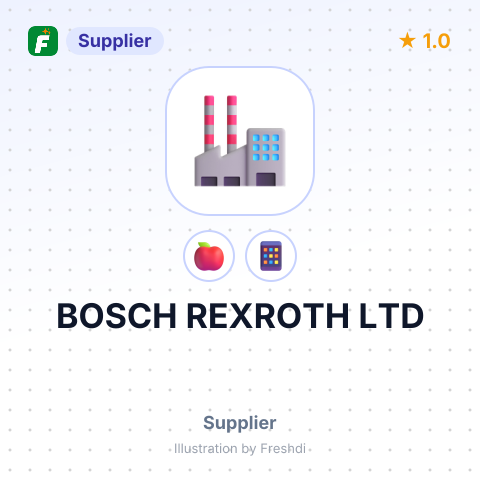BOSCH REXROTH LTD – summary card, no photo uploaded yet