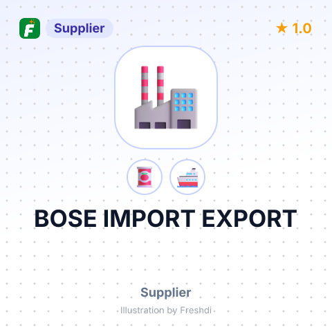 BOSE IMPORT EXPORT – summary card, no photo uploaded yet