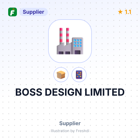 BOSS DESIGN LIMITED – summary card, no photo uploaded yet