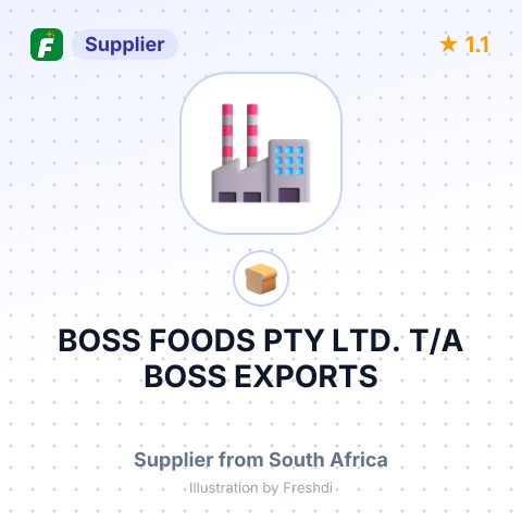 BOSS FOODS PTY LTD. T/A BOSS EXPORTS – summary card, no photo uploaded yet