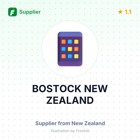 BOSTOCK NEW ZEALAND – summary card, no photo uploaded yet