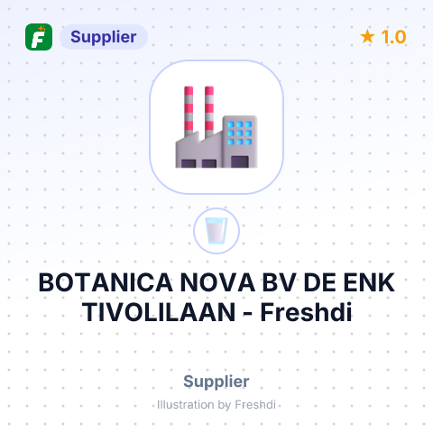 BOTANICA NOVA BV DE ENK TIVOLILAAN – summary card, no photo uploaded yet