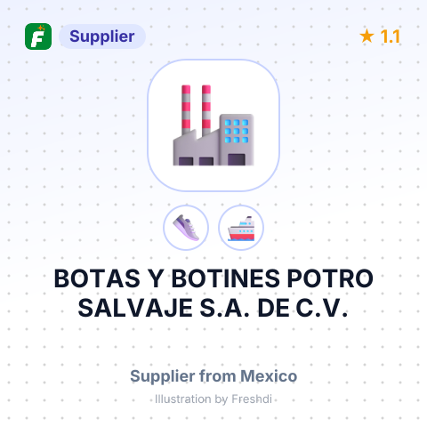 BOTAS Y BOTINES POTRO SALVAJE S.A. DE C.V. – summary card, no photo uploaded yet