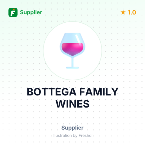 BOTTEGA FAMILY WINES – summary card, no photo uploaded yet