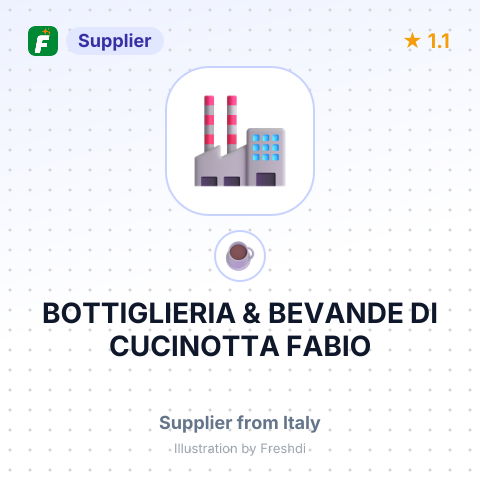 BOTTIGLIERIA & BEVANDE DI CUCINOTTA FABIO – summary card, no photo uploaded yet