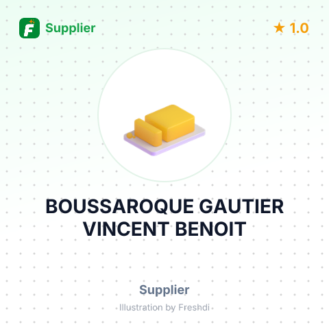 BOUSSAROQUE GAUTIER VINCENT BENOIT – summary card, no photo uploaded yet