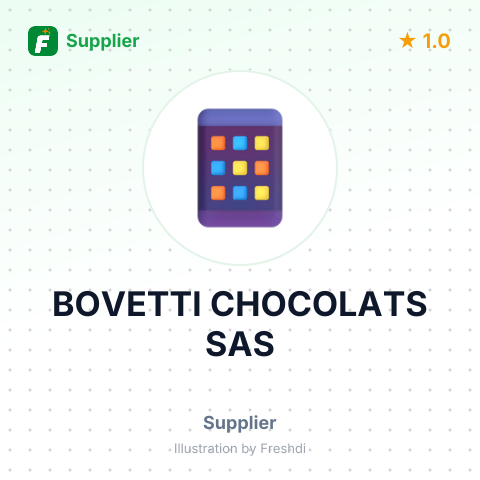 BOVETTI CHOCOLATS SAS – summary card, no photo uploaded yet