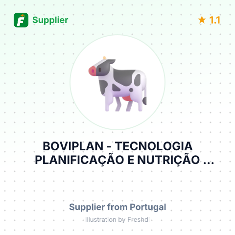 BOVIPLAN - TECNOLOGIA PLANIFICAÇÃO E NUTRIÇÃO ANIMAL SOCIEDADE UNIPESSOAL LDA. – summary card, no photo uploaded yet