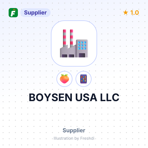 BOYSEN USA LLC – summary card, no photo uploaded yet