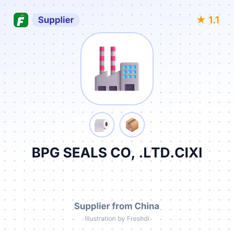 BPG SEALS CO, .LTD.CIXI – summary card, no photo uploaded yet