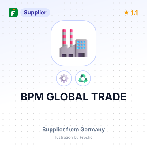 BPM GLOBAL TRADE – summary card, no photo uploaded yet