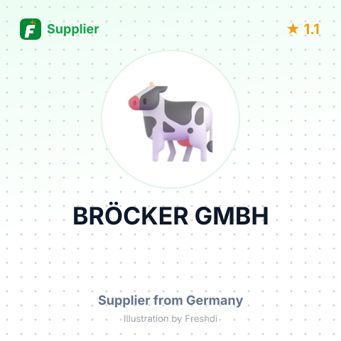 BRÖCKER GMBH – summary card, no photo uploaded yet
