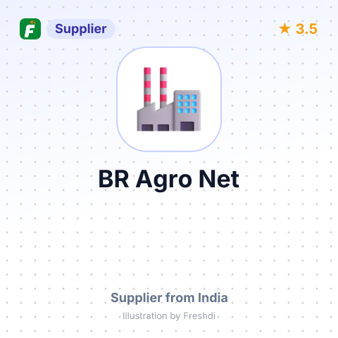 BR Agro Net – summary card, no photo uploaded yet