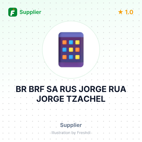 BR BRF SA RUS JORGE RUA JORGE TZACHEL – summary card, no photo uploaded yet