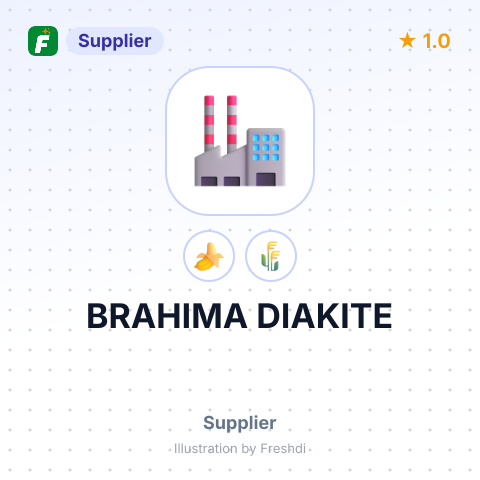 BRAHIMA DIAKITE – summary card, no photo uploaded yet