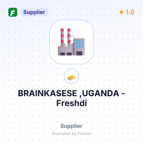 BRAINKASESE ,UGANDA – summary card, no photo uploaded yet