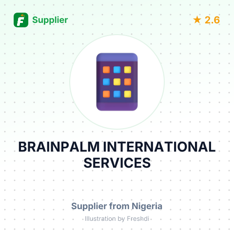 BRAINPALM INTERNATIONAL SERVICES – summary card, no photo uploaded yet
