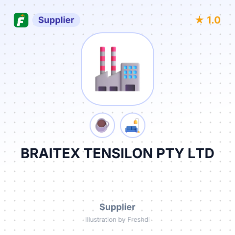 BRAITEX TENSILON PTY LTD – summary card, no photo uploaded yet