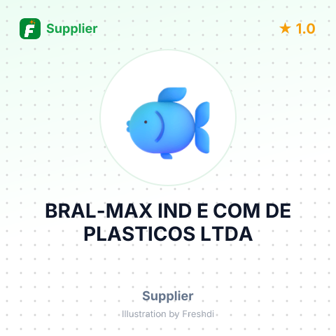 BRAL-MAX IND E COM DE PLASTICOS LTDA – summary card, no photo uploaded yet