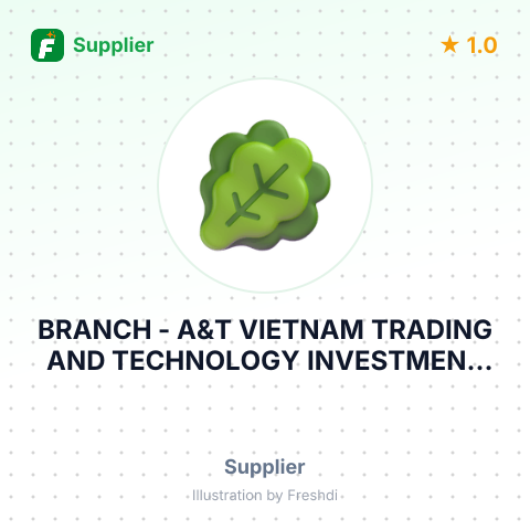 BRANCH - A&T VIETNAM TRADING AND TECHNOLOGY INVESTMENT JOINT STOCK COMPANY – summary card, no photo uploaded yet