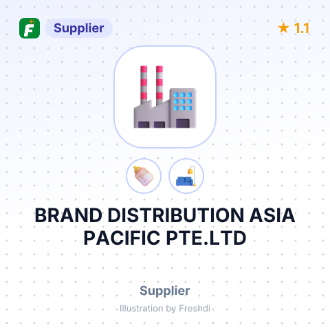 BRAND DISTRIBUTION ASIA PACIFIC PTE.LTD – summary card, no photo uploaded yet