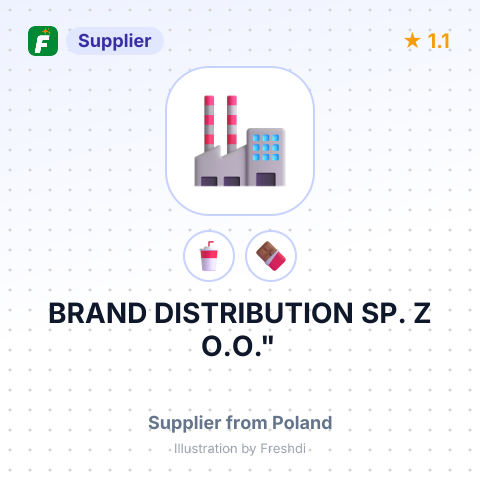 BRAND DISTRIBUTION SP. Z O.O." – summary card, no photo uploaded yet