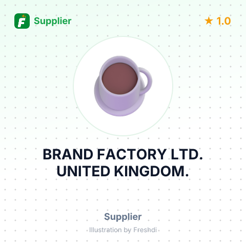 BRAND FACTORY LTD. UNITED KINGDOM. – summary card, no photo uploaded yet