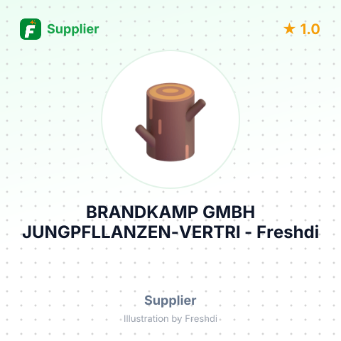 BRANDKAMP GMBH JUNGPFLLANZEN-VERTRI – summary card, no photo uploaded yet
