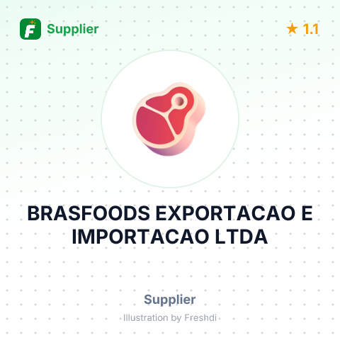 BRASFOODS EXPORTACAO E IMPORTACAO LTDA – summary card, no photo uploaded yet