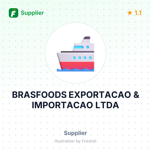BRASFOODS EXPORTACAO & IMPORTACAO LTDA – summary card, no photo uploaded yet