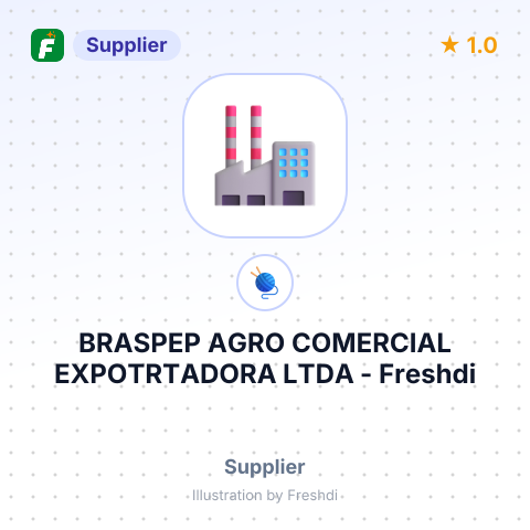 BRASPEP AGRO COMERCIAL EXPOTRTADORA LTDA – summary card, no photo uploaded yet