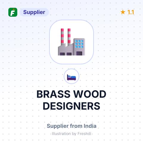 BRASS WOOD DESIGNERS – summary card, no photo uploaded yet